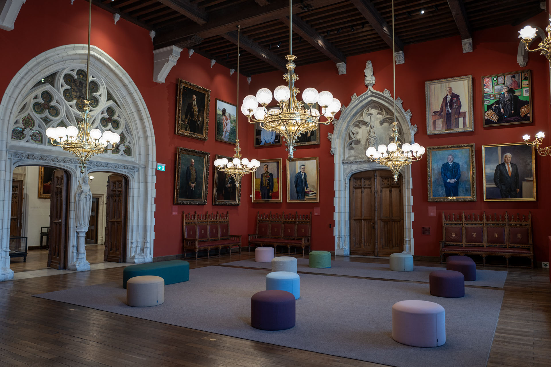 Portraitgallerie im Provinzianpalast Brügge