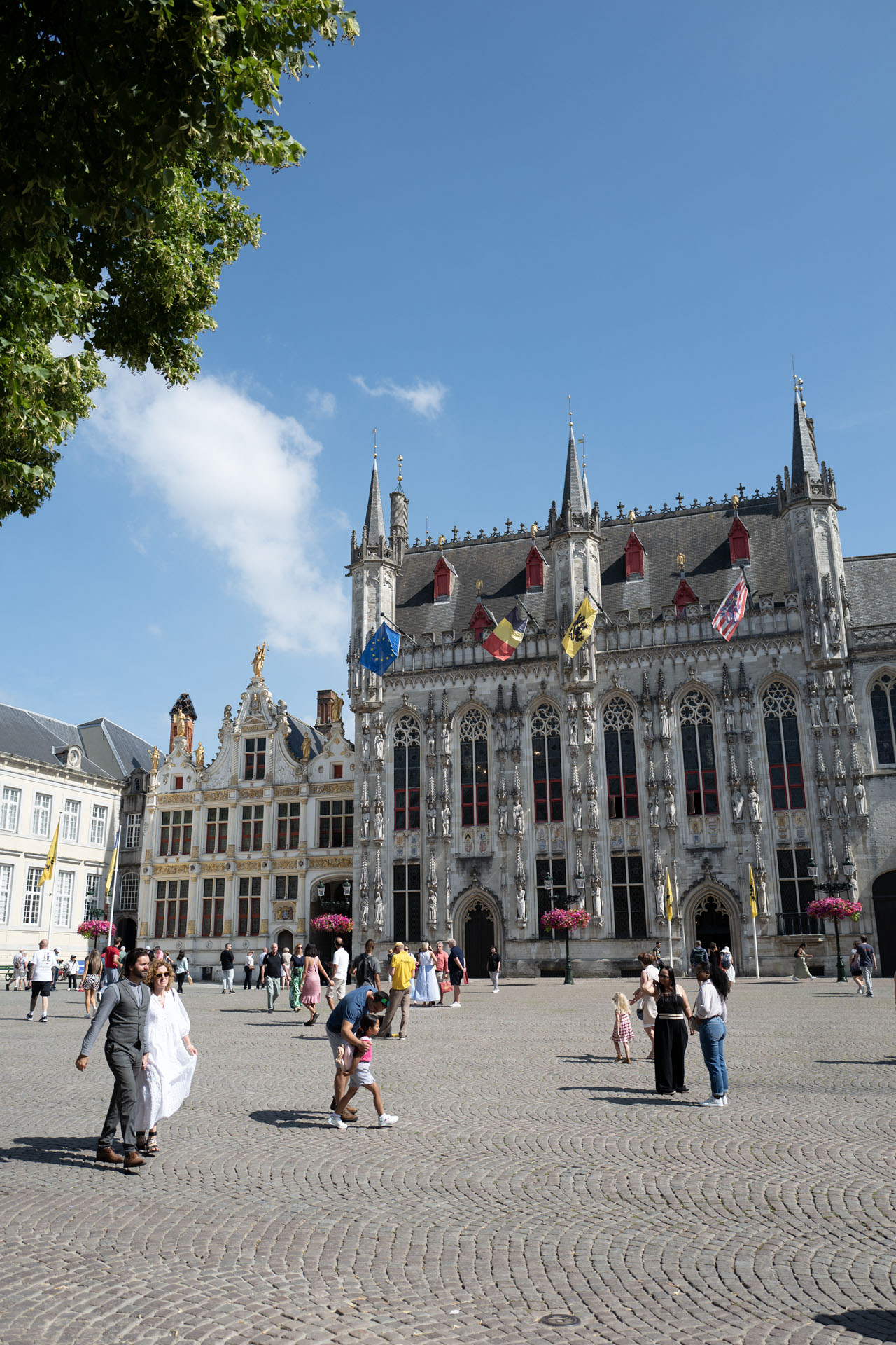 Das Rathaus von Brügge