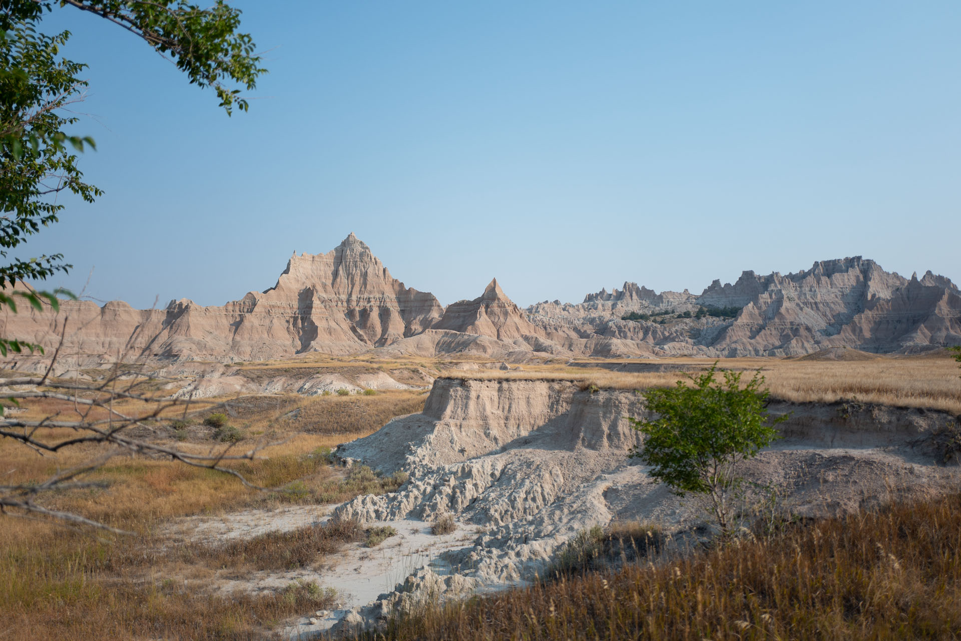 Badlands Nationalpark in Süddakota